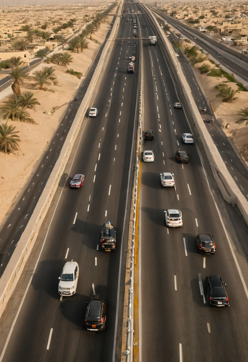 What do black points, impoundment and vehicle restrictions mean on a Dubai fine record editorial visual
